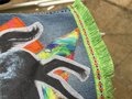 Unicorn I’m not for everyone upcycled custom collage shorts size 34”