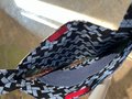 He him crossbody bag gray and green 