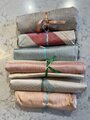 Fabric remnant bundle 4 silk/satin