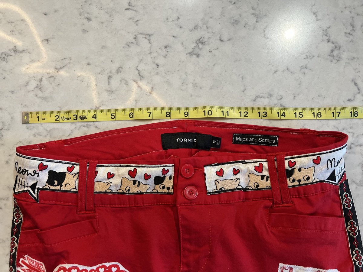 Cupid patchwork upcycled shorts