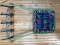 Zebras tshirt crossbody bag 