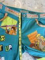 Scooby Doo tshirt patchwork upcycled crop pants