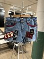 Harry Potter upcycled custom patchwork collage shorts 14