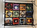 Space and planets tshirt blanket