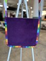 Ask about my pronouns tshirt crossbody bag