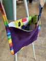 Ask about my pronouns tshirt crossbody bag