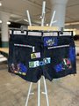 I am Groot upcycled collage shorts