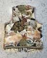 East Asian patchwork upcycled vest