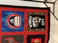 Chicago sports tshirt blanket