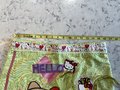 Hello kitty patchwork upcycled wrap skirt