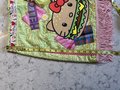 Hello kitty patchwork upcycled wrap skirt