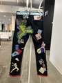 Power Rangers upcycled custom patchwork collage jeans