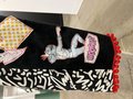 Power Rangers upcycled custom patchwork collage jeans