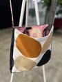 Collie dog Tshirt crossbody bag