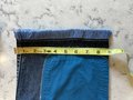 So many pockets upcycled patchwork jeans