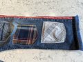 So many pockets upcycled patchwork jeans