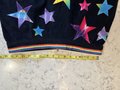 First Avenue rainbow stars tshirt upcycled skirt size M