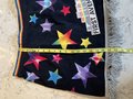 First Avenue rainbow stars tshirt upcycled skirt size M