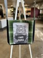 I hate paople cat crossbody bag