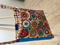 Jurassic Park Tshirt crossbody bag tie dye 