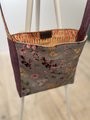 Minnesota swan and frog crossbody bag