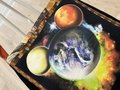 Space Mickey tshirt crossbody bag 