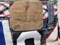 Number collage jeans