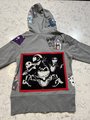 Nightmare before Christmas upcycled patchwork hoodie