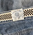 Garbage pants custom Upcycled patchwork jeans