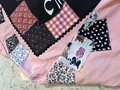 Cat Jean jacket pink and black 