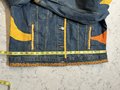 Freaking sunshine collage patchwork Jean jacket