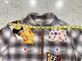 Feed me upcycled patchwork flannel Carhartt 