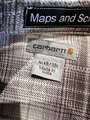 Feed me upcycled patchwork flannel Carhartt 