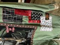 Attack on Titan Captain Levi upcycled patchwork collage jacket