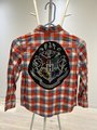 Hogwarts crest altered shirt kids sm 6/7