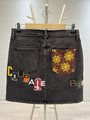 Gryffindor altered jean skirt size W 12