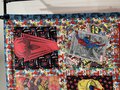 Spider-Man Tshirts blanket upcycled handmade one of a kind
