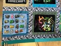 Minecraft tshirt blanket