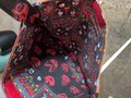 KISS tshirt crossbody bag