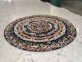 Halloween fabrics rug