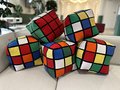 Rubik pillow mixed up version 