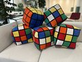 Rubik pillow mixed up version 
