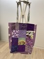 Grape purple scrap market bag