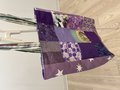 Grape purple scrap market bag