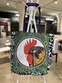 Rooster tshirt market bag