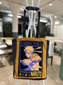 Naruto tshirt market bag purple gold