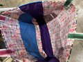 Smurf tshirt market bag
