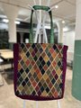 Hawkeye tshirt market bag purple diamond