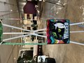Wicked tshirt crossbody bag