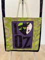 Wicked 1 heart Oz purple tshirt crossbody bag 